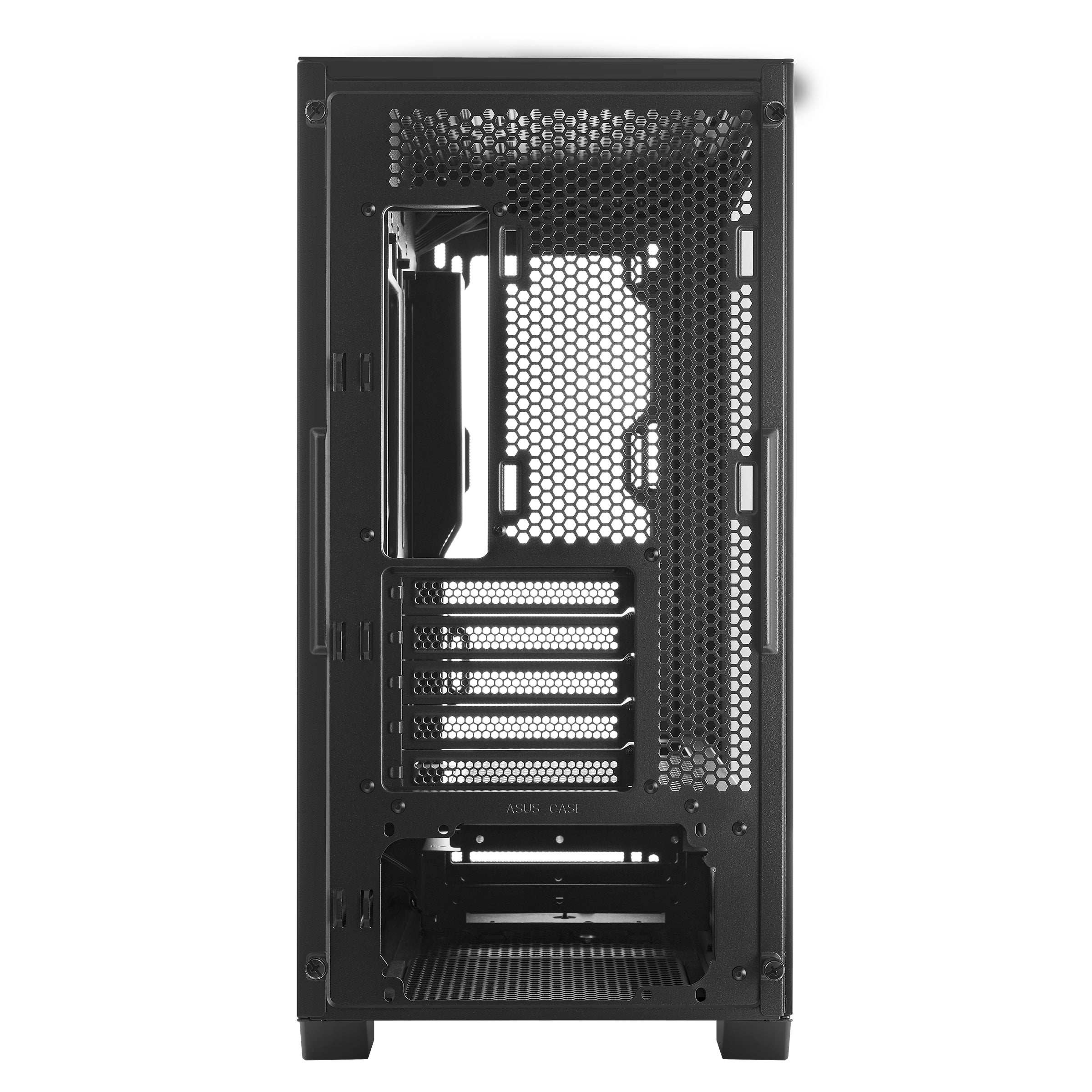 Gabinete Asus A21 Case/Blk Con Ventana Mini-Tower Micro Atx Mini-Itx Usb 3.0 Sin Fuente Negro