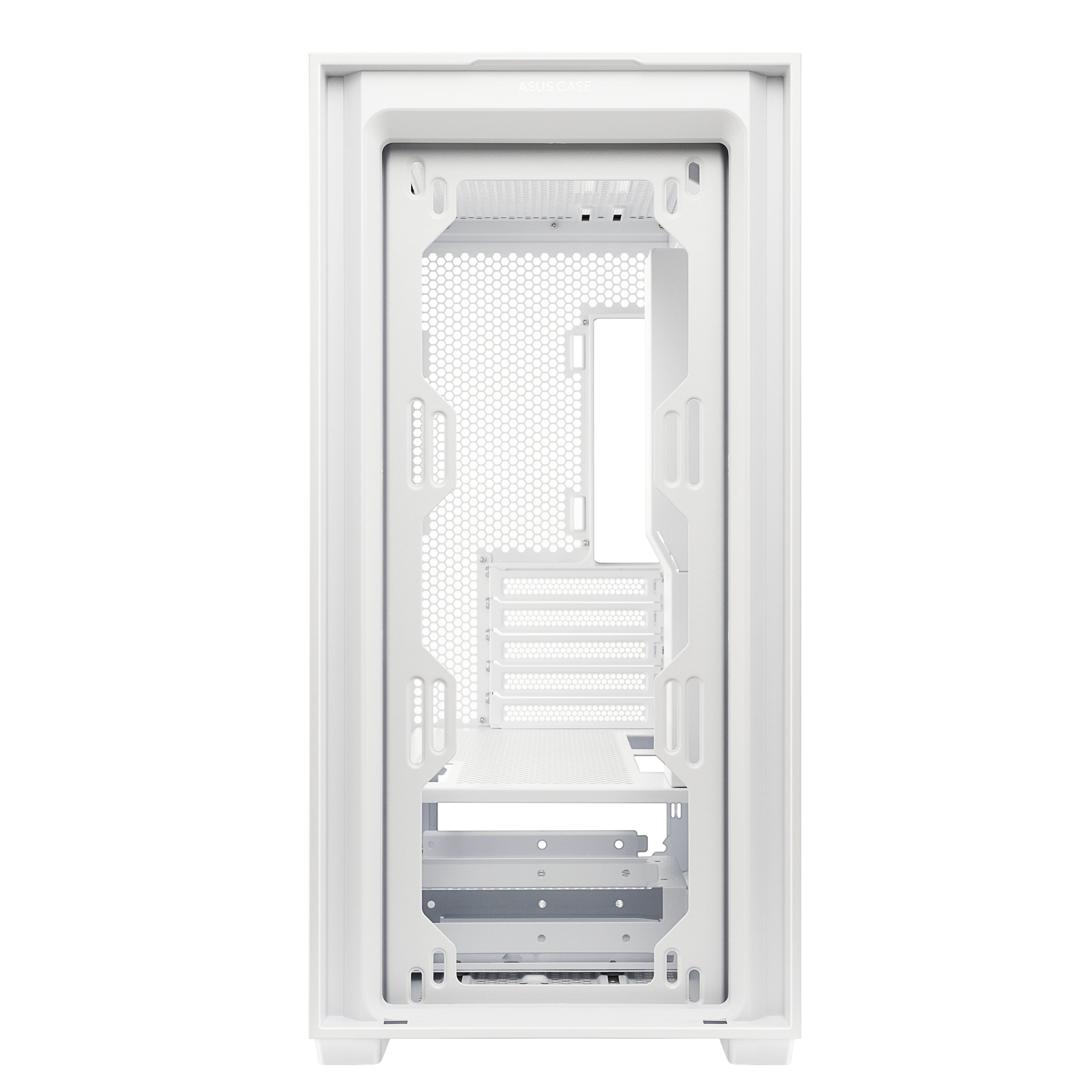 Gabinete Asus A21 Case/Wht Con Ventana Mini-Tower Micro Atx Mini-Itx Usb 3.0 Sin Fuente Blanco