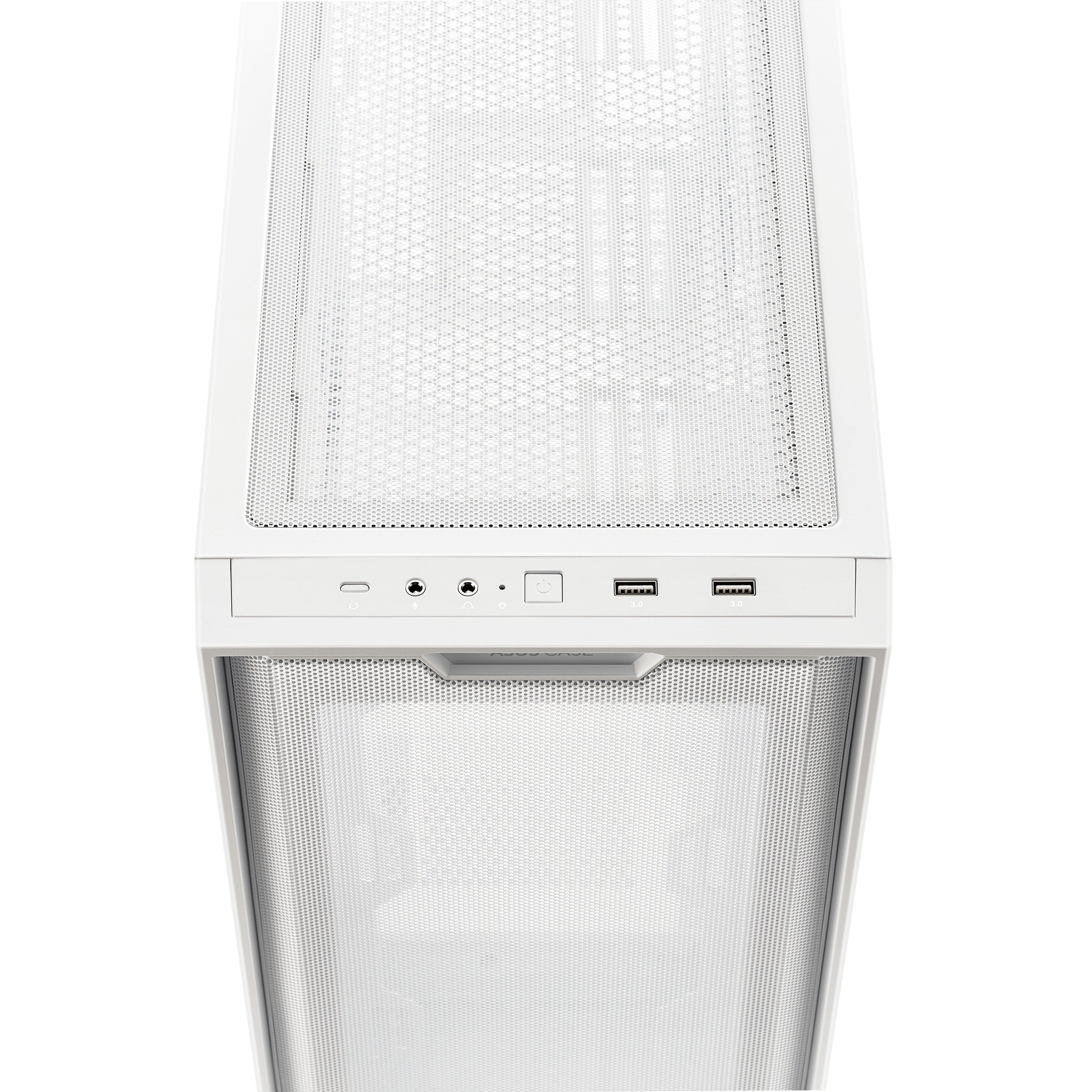 Gabinete Asus A21 Case/Wht Con Ventana Mini-Tower Micro Atx Mini-Itx Usb 3.0 Sin Fuente Blanco