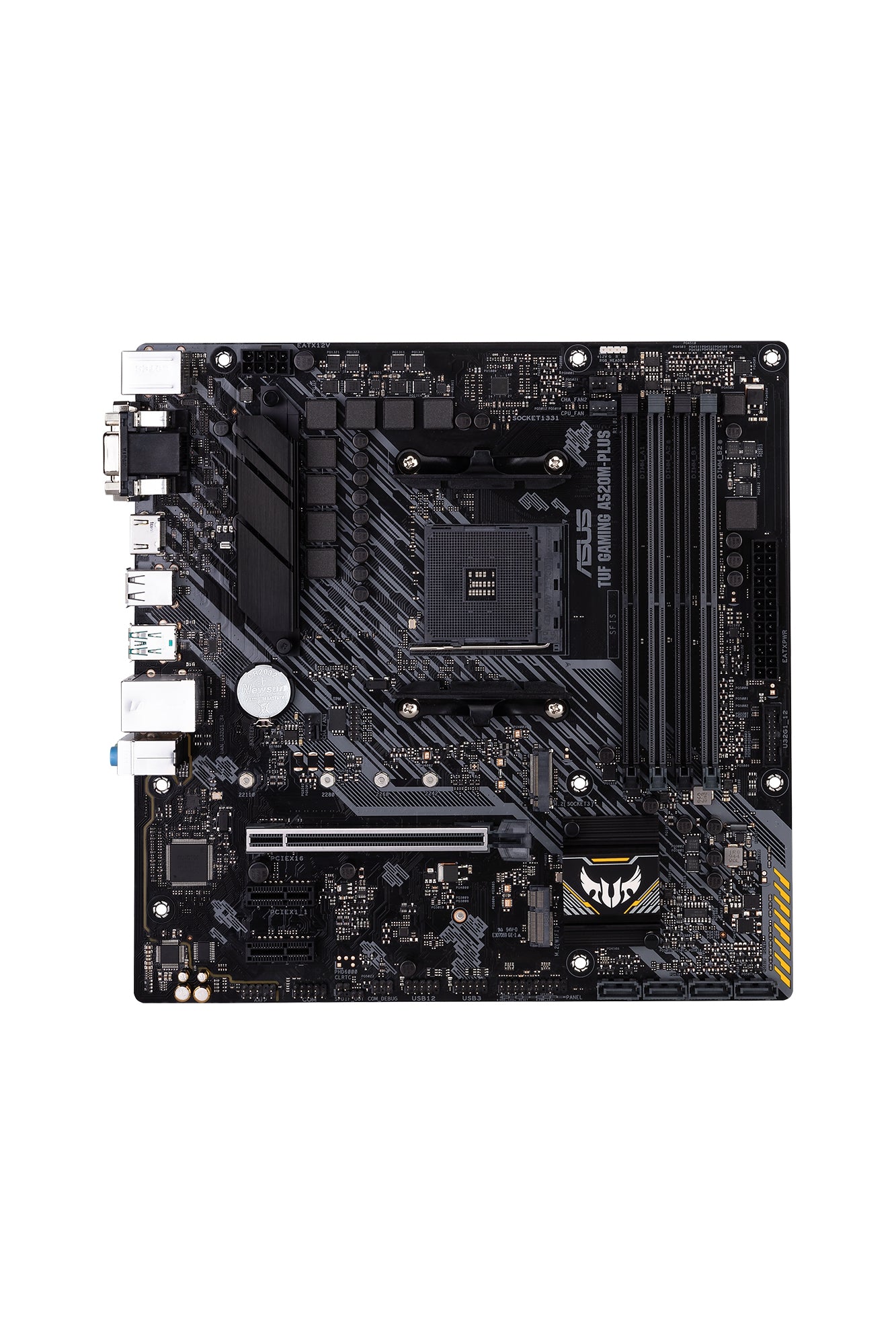 Motherboard Asus A520M-Plus Tarjeta Madre Micro Atx Tuf Gaming Wifi S-Am4 Amd Hdmi 128Gb Ddr4 Para