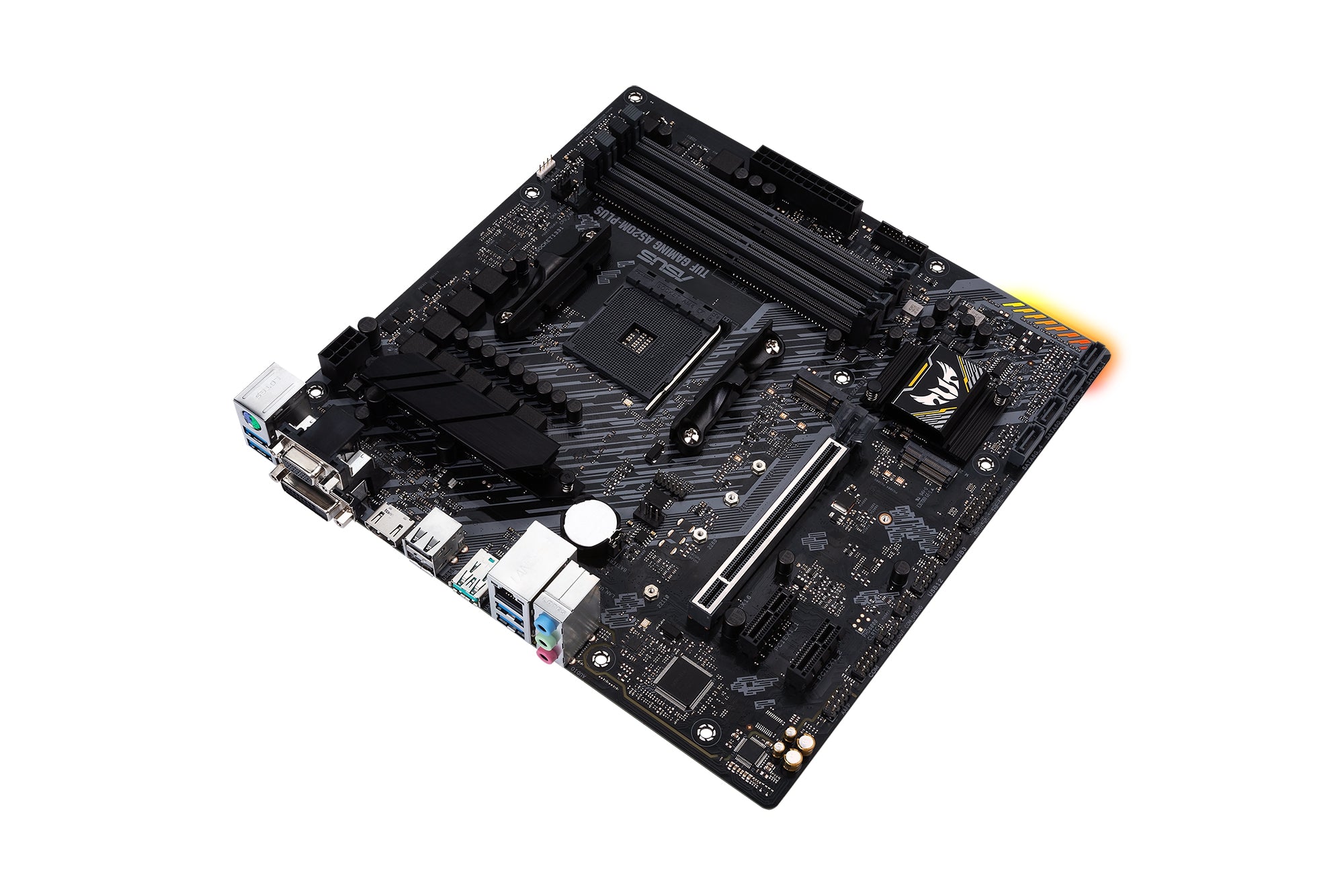 Motherboard Asus A520M-Plus Tarjeta Madre Micro Atx Tuf Gaming Wifi S-Am4 Amd Hdmi 128Gb Ddr4 Para