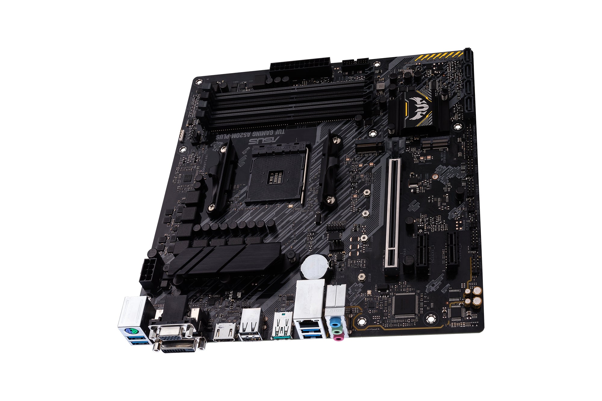 Motherboard Asus A520M-Plus Tarjeta Madre Micro Atx Tuf Gaming Wifi S-Am4 Amd Hdmi 128Gb Ddr4 Para