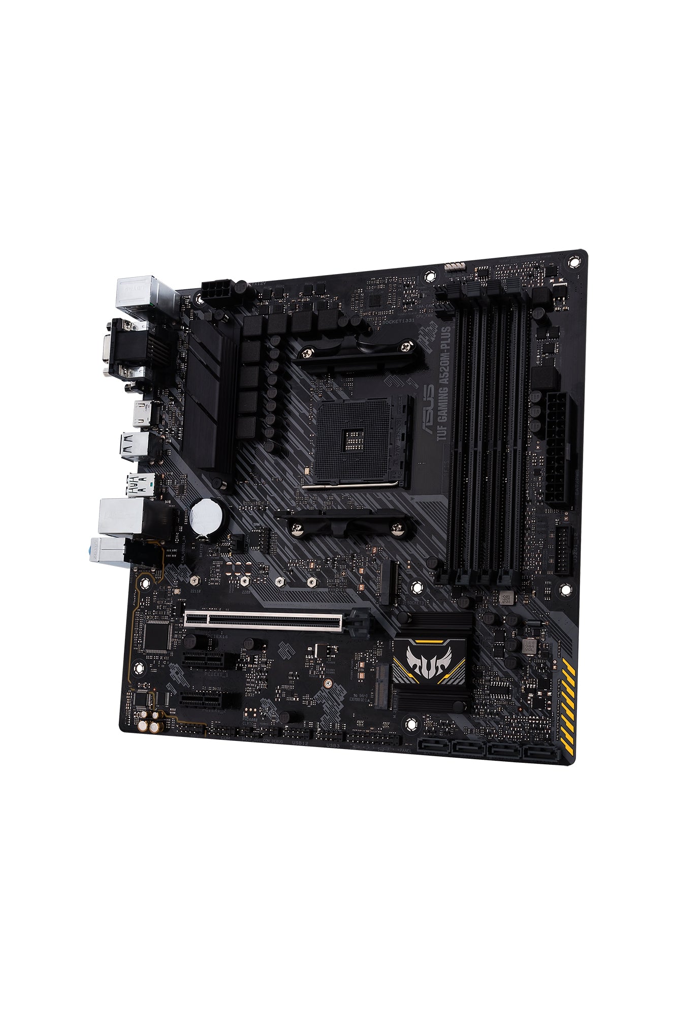 Motherboard Asus A520M-Plus Tarjeta Madre Micro Atx Tuf Gaming Wifi S-Am4 Amd Hdmi 128Gb Ddr4 Para