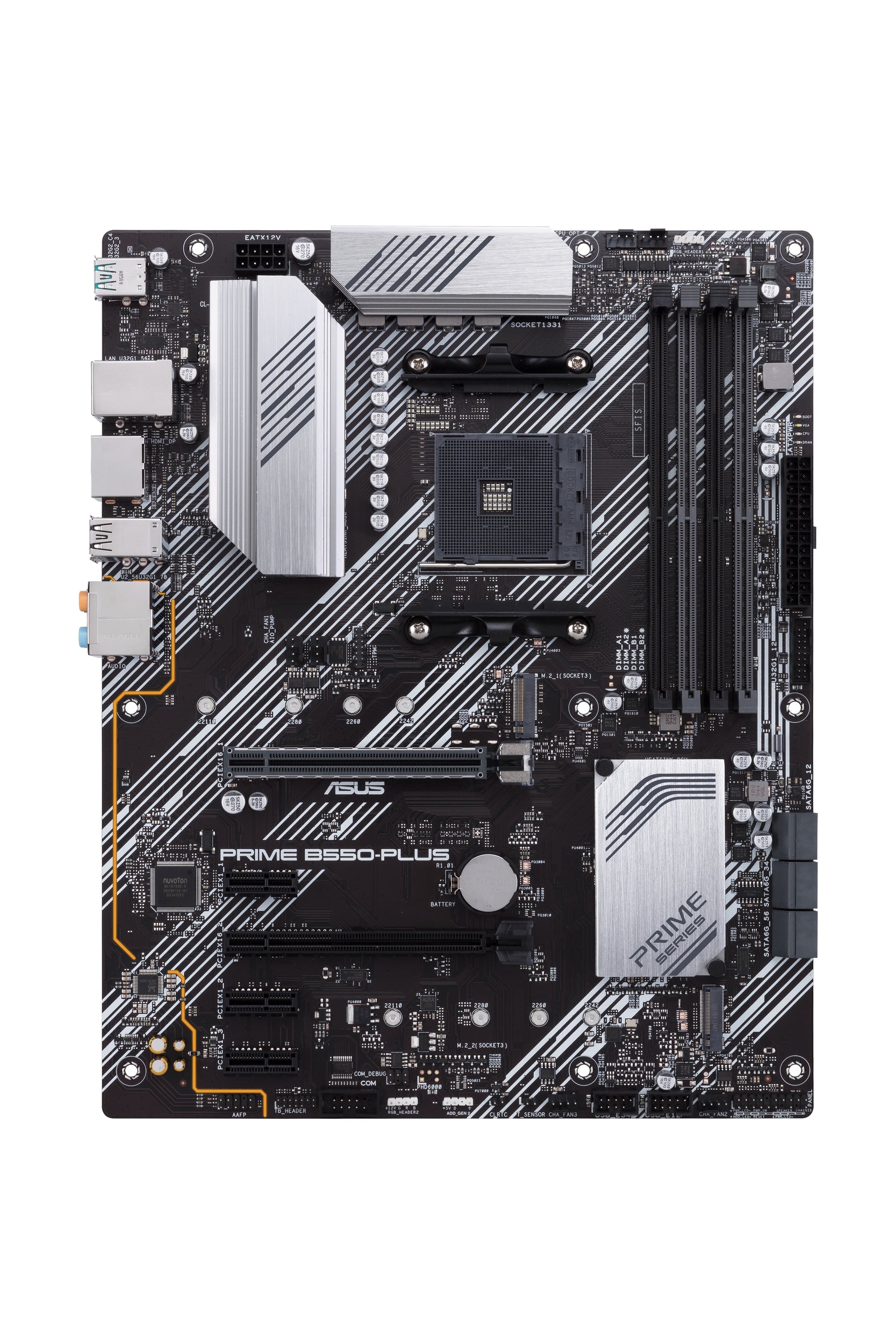 Motherboards Asus B550-Plus Prime Amd