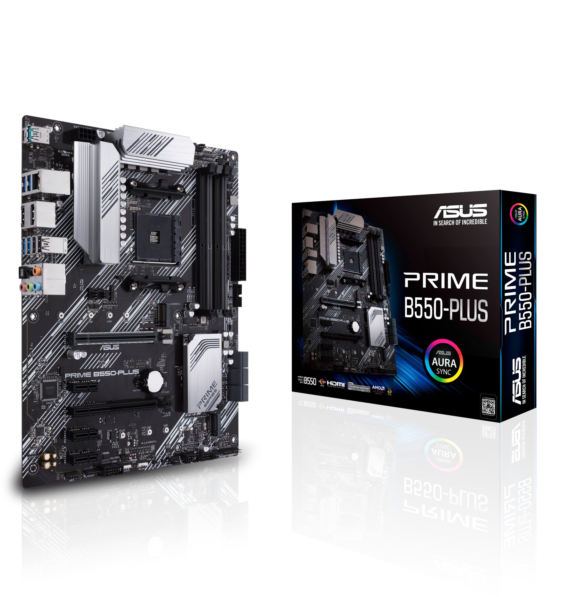 Motherboards Asus B550-Plus Prime Amd