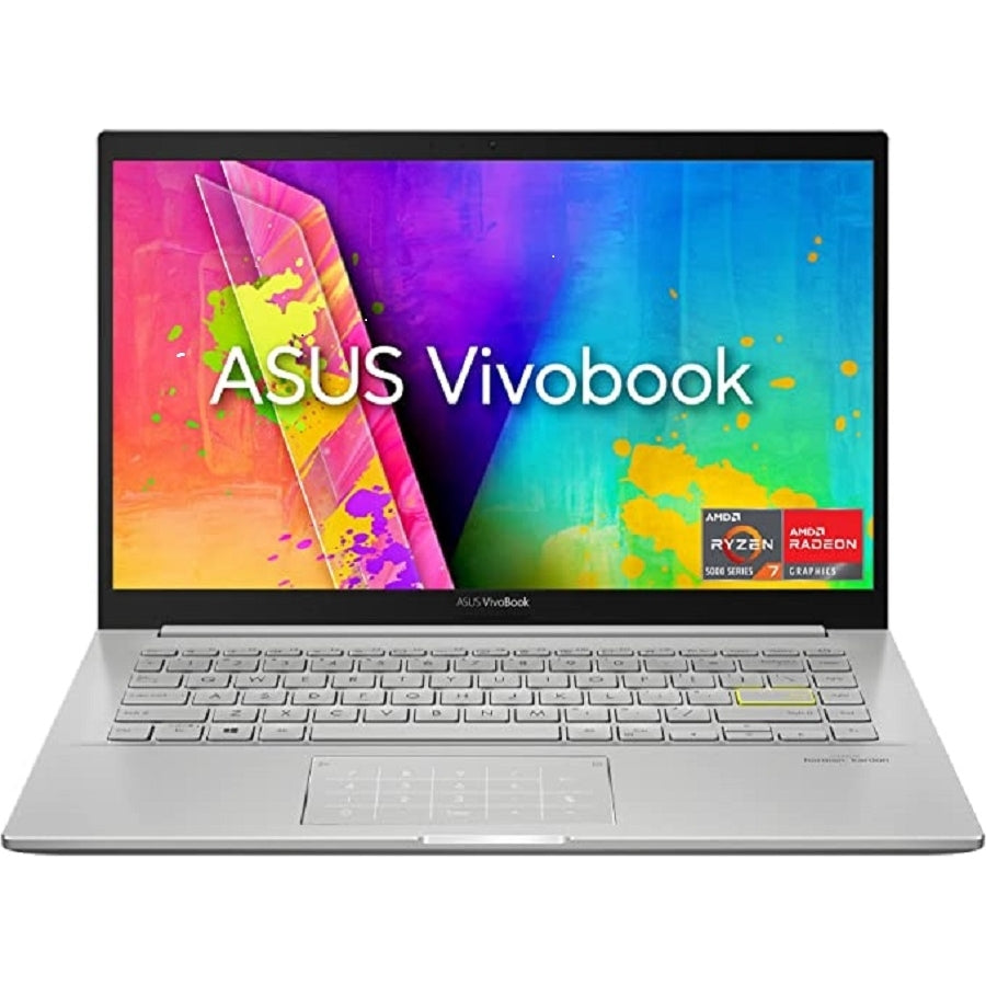 Portatil Laptop Asus Vivobook D413Ua / Ryzen 7 5700U/8Gb/Dd 512Gb M.2 Nvme Ssd/ 14 Pulgadas Fhd/Numberpad/Color Negra/Win10 Home/ 1 Año De Garantia/ D413Ua-R78G512-H2