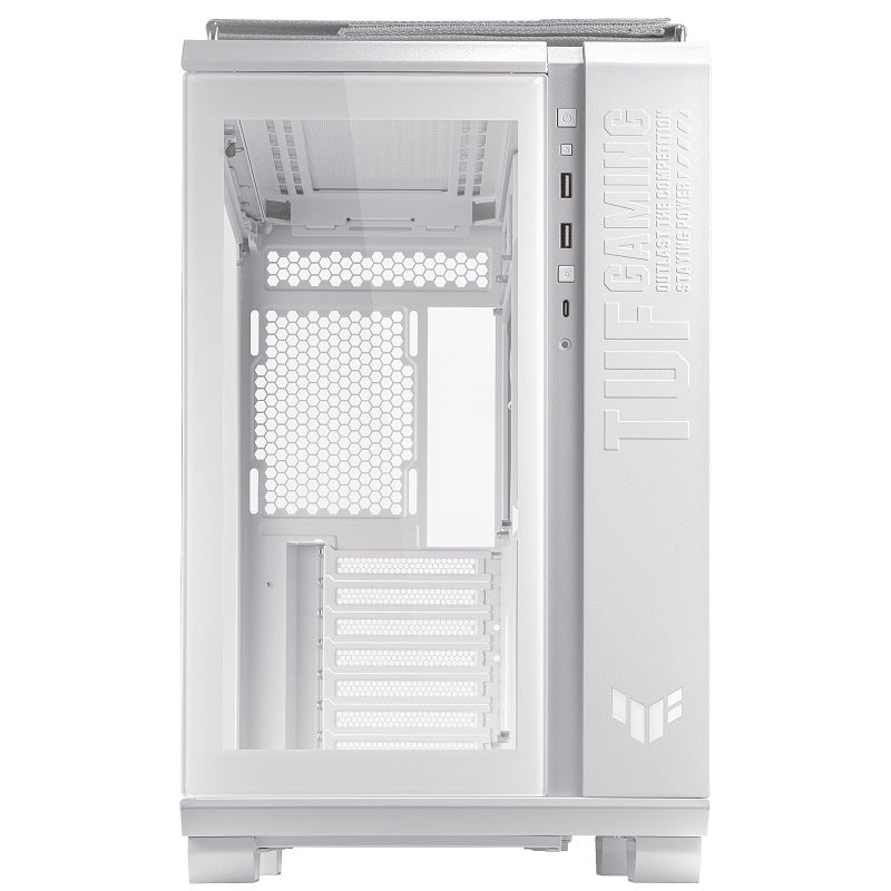 Gabinete Asus Gt502/Wht/Tg// M-Atx/Atx/Mitx White