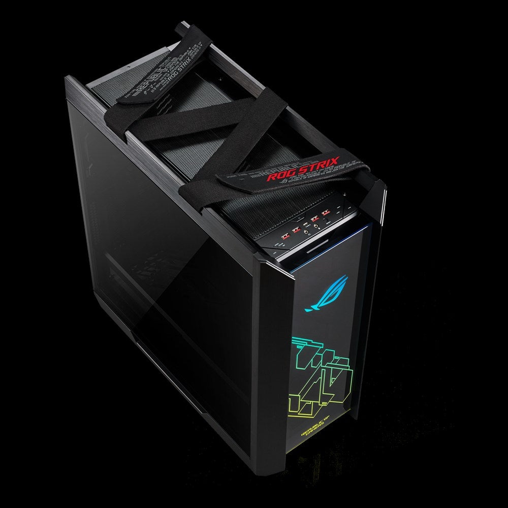 Gabinete Asus Rog Strix Helios Gx601 Bk/E-Atx/Atx /Rgb/ Aura Sync