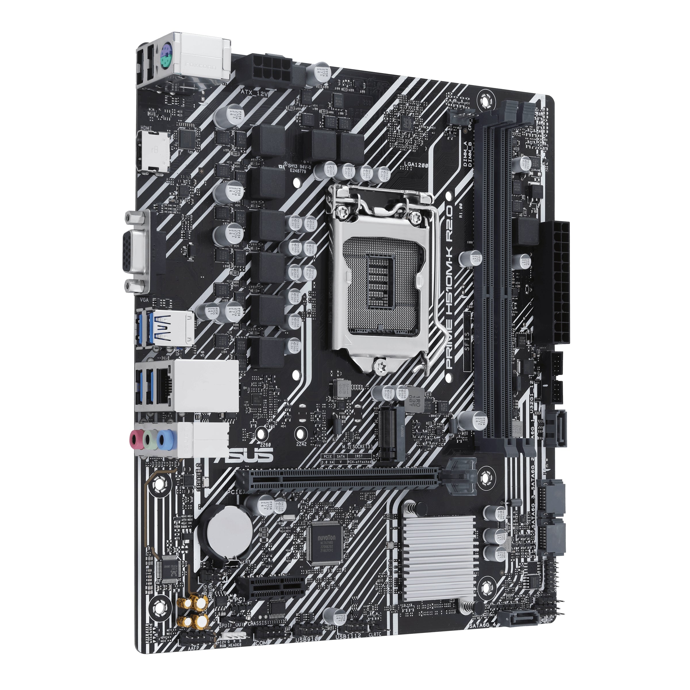 Tarjeta Madre Asus Prime H510M-K R2.0 1200/Ddr4/Matx/M.2