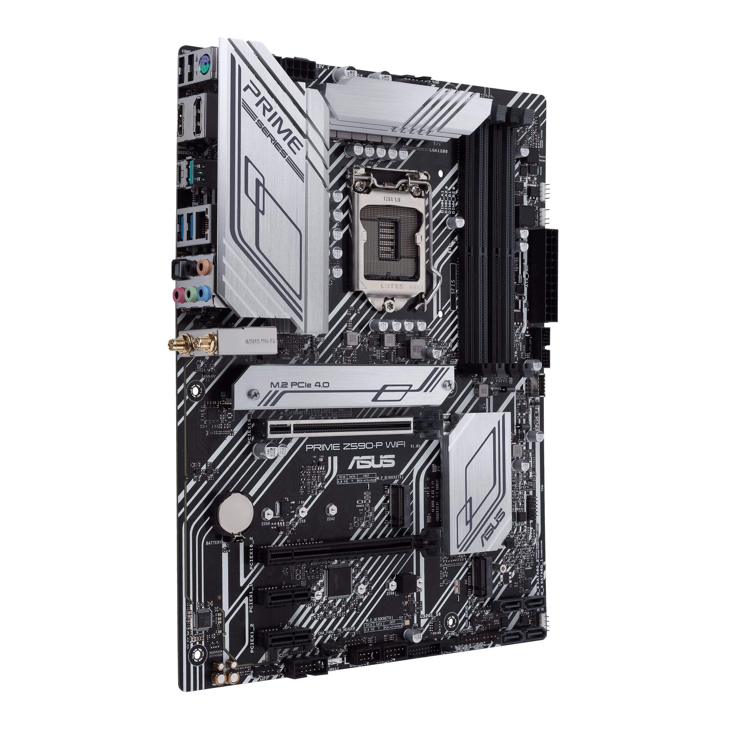 (Ob) Tarjeta Madre Asus Prime Z590-P Wifi Lga 1200/Ddr4/Atx/Usb