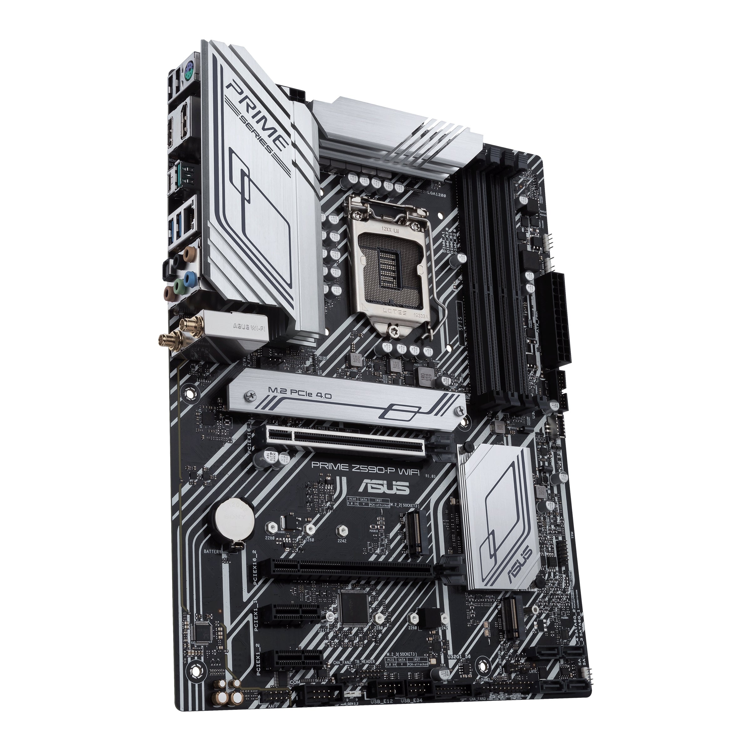 (Ob) Tarjeta Madre Asus Prime Z590-P Wifi Lga 1200/Ddr4/Atx/Usb