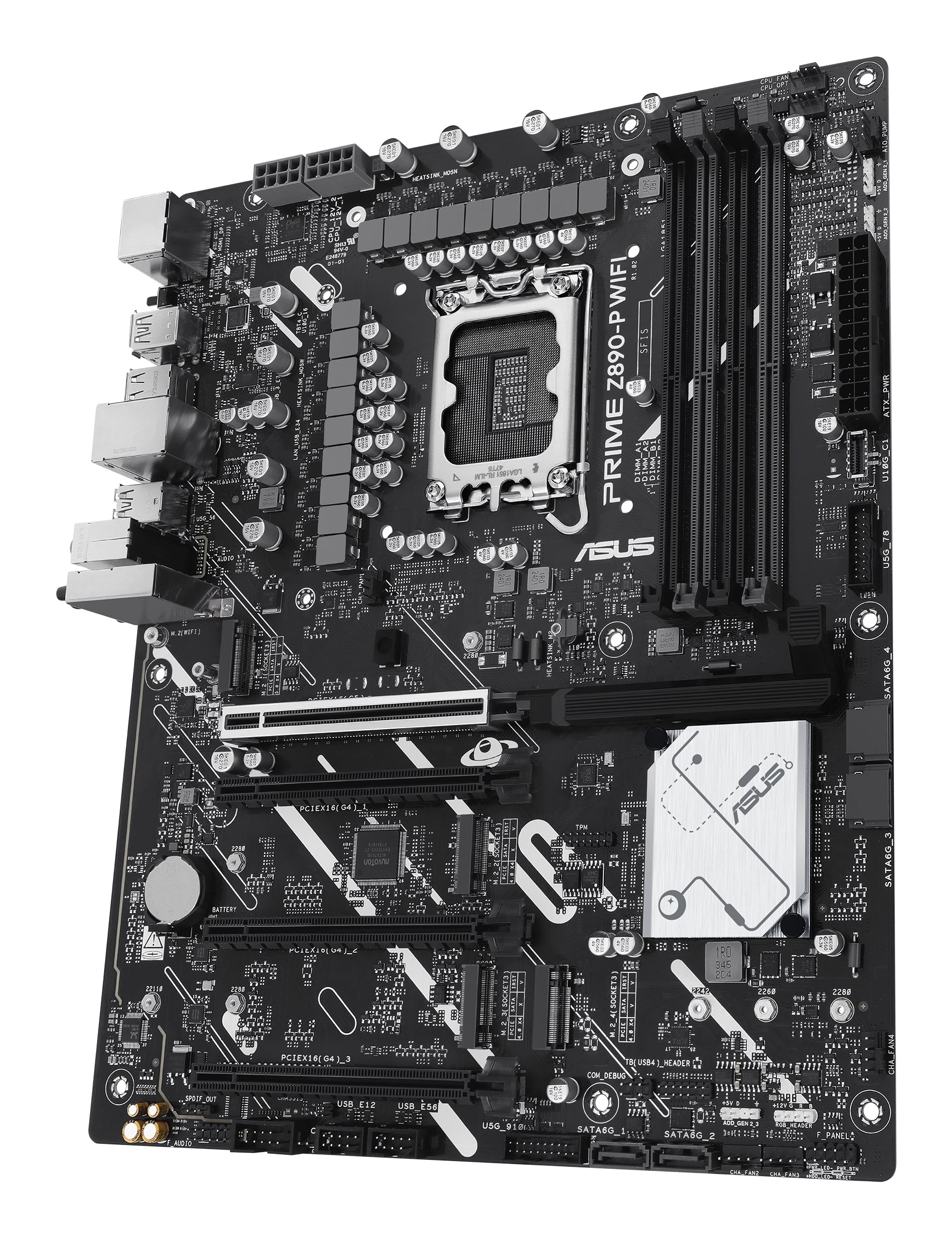 Tarjeta Madre Asus Prime Z890-P Wifi Lga 1851 Ddr5/Dp/Hdmi/Atx