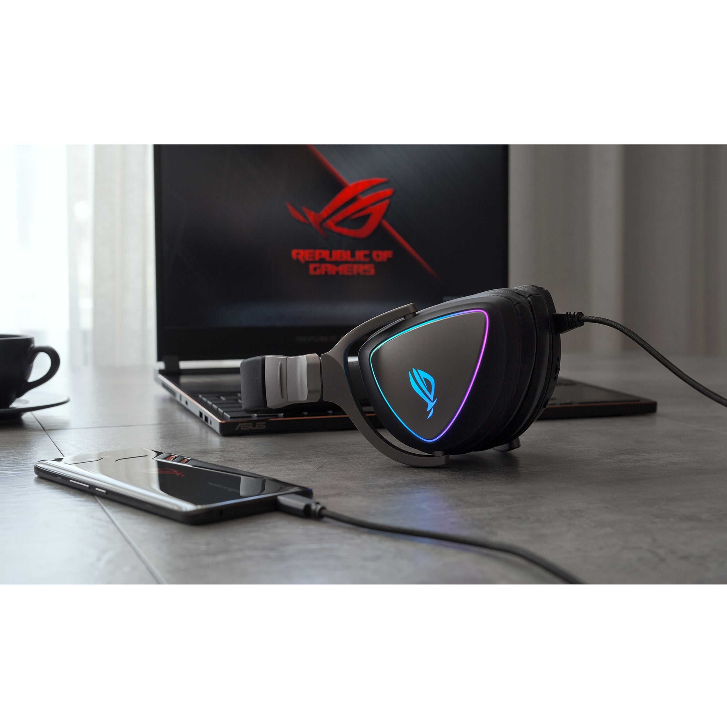 Diadema Asus Rog Delta Usb-C Lighting Effect