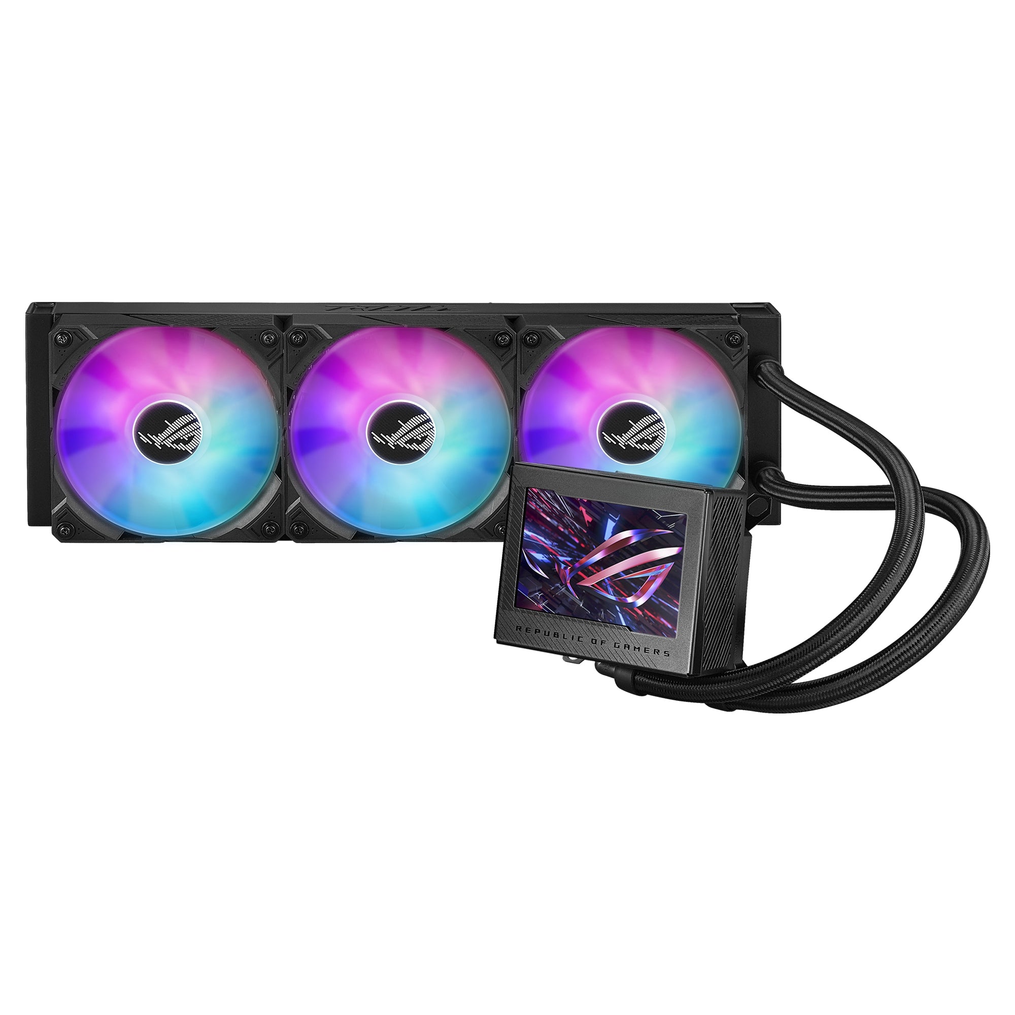 Enfriamiento Liquido Asus Rog Ryujin Iii 360 Argb 3X120Mm/Pantalla Lcd