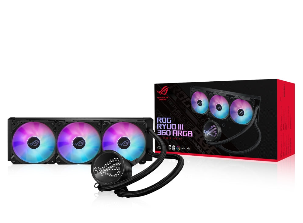 Enfriamiento Liquido Asus Rog Ryuo Iii 360 Argb Pantalla Led