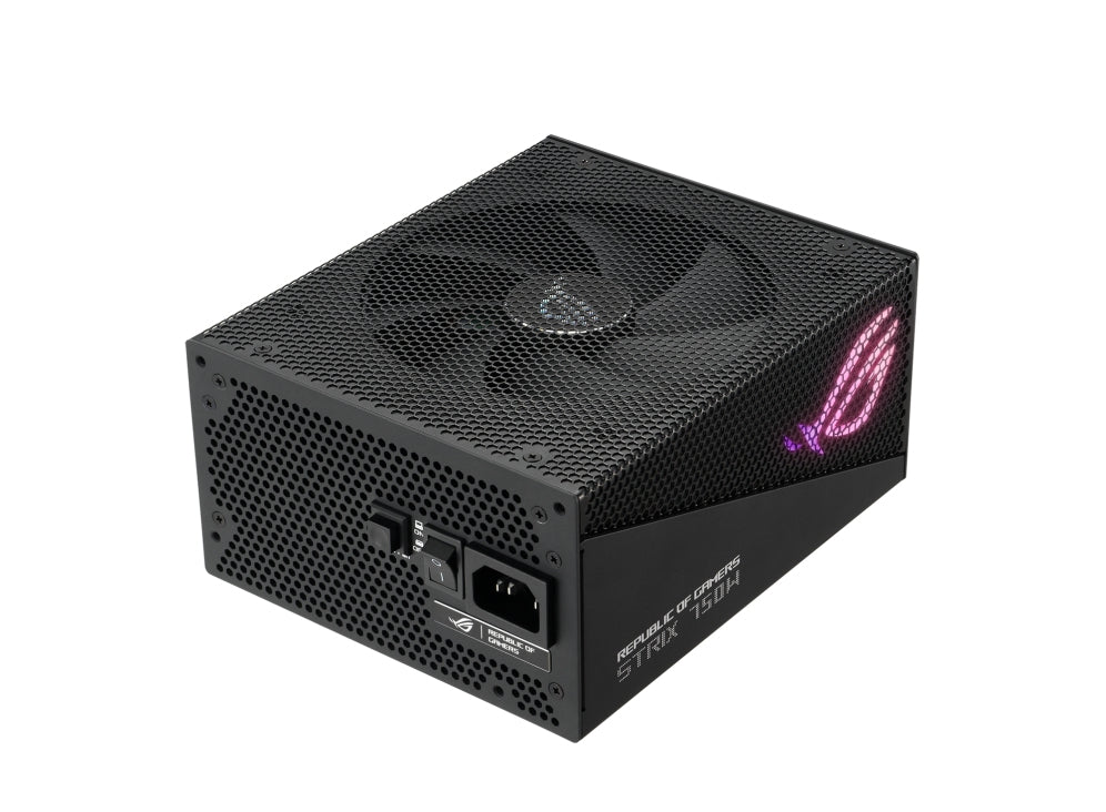 Fuente De Poder Asus Rog-Trix-750-Aura-Gaming Strix 750W Gold Edition 80 Plus 20+4 Pin Atx 135Mm