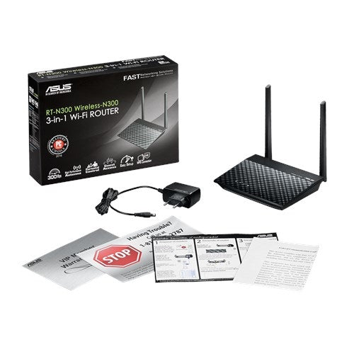 Router Asus Wireless Rt-N300/B1/Us 2.4Ghz Router Antena 5 Dbi