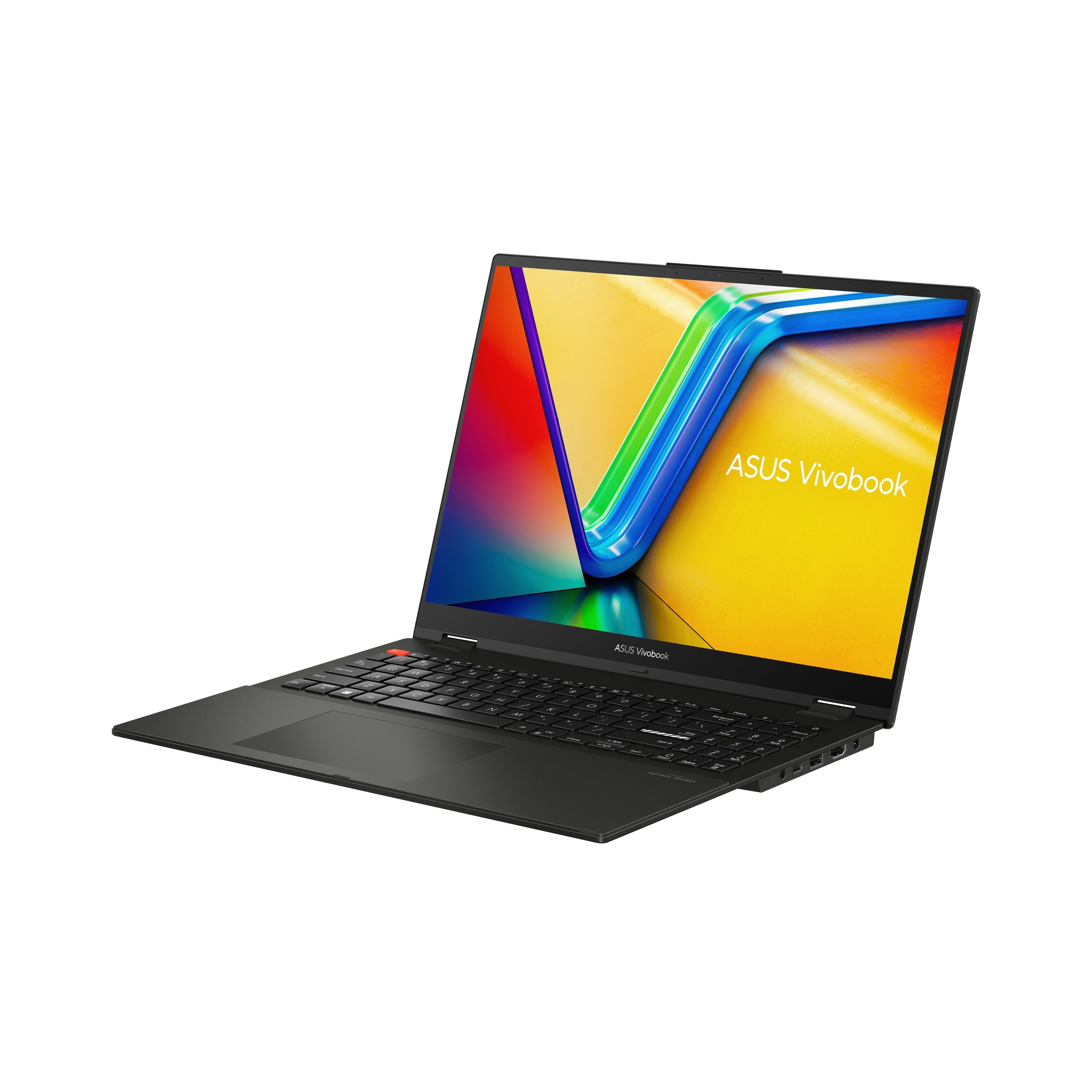 Laptop Vivobook S 16 Flip, Ryzen 7-7730U, 16Gb,512Gb Ssd, 16.0 Pulgadas Wuxga 3.2K, Bisagra De 360 Grados, Win 11 Home, Color Negro, Grado Militar, 1 Año De Garantia