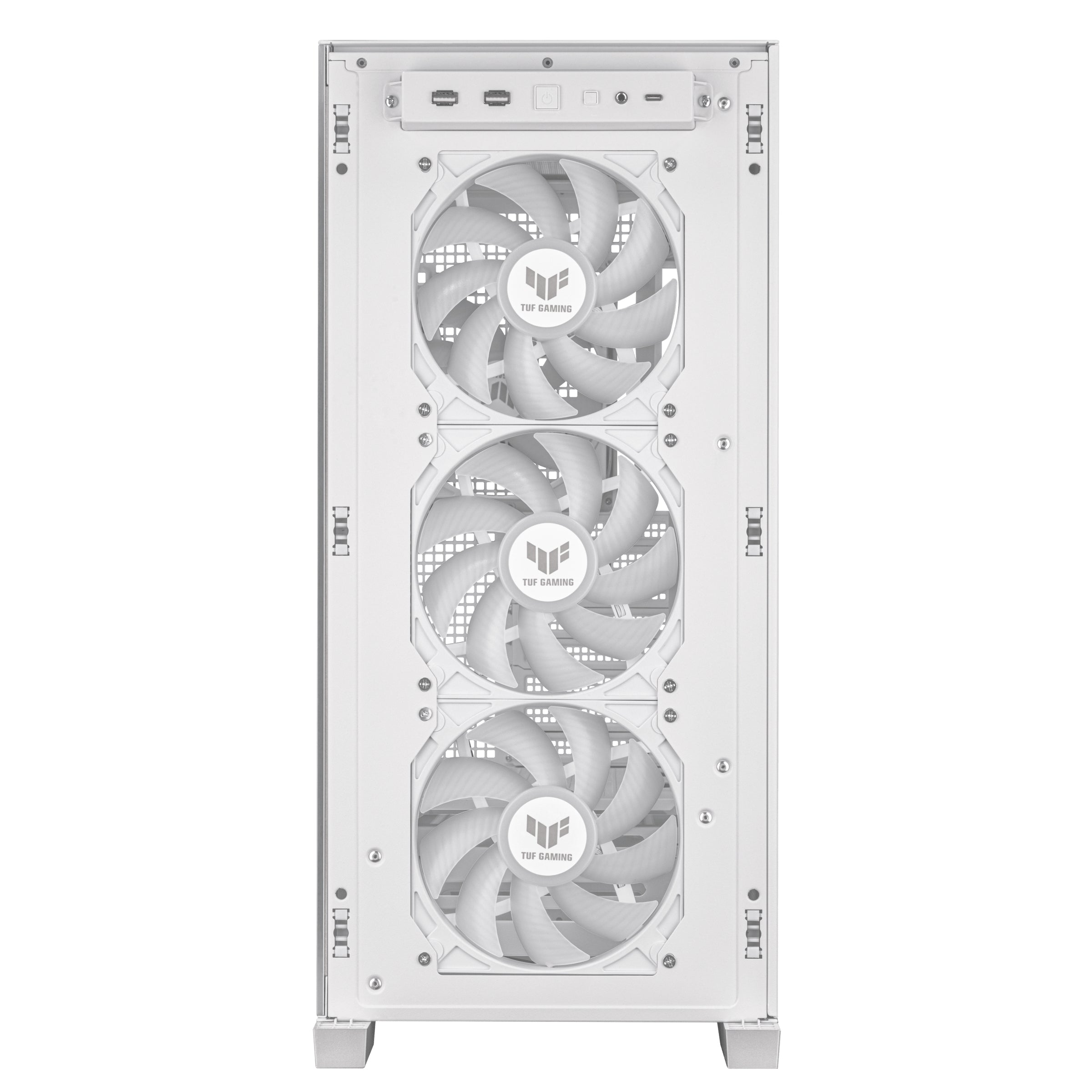 Gabinete Asus Tuf Gaming Gt302 Argb M-Atx White Fans 4 X 140Mm