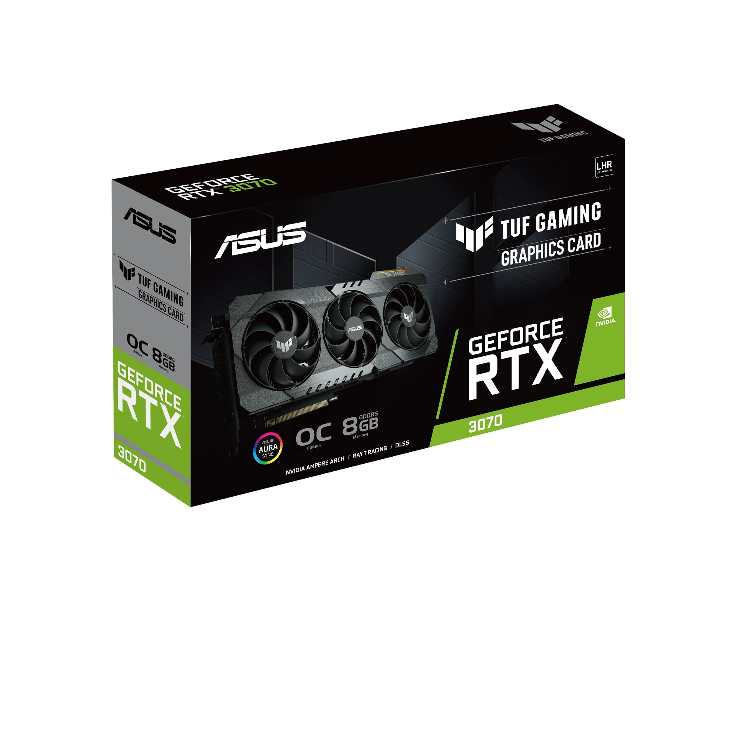 (Ob) Tarjeta De Video Asus Tuf-Rtx3070-O8G-V2-Gaming 8Gb Gddr6 Hdmi/Dp