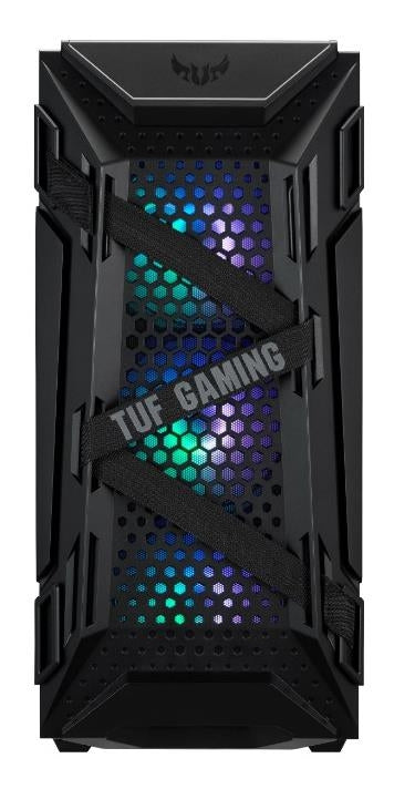 Gabinete Asus Tuf Gaming Gt301/Negro/Media Torre/Atx/Cristal Templado/Rgb/Gamer