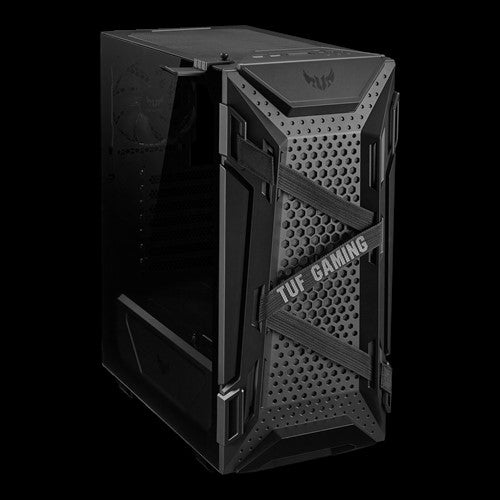 Gabinete Asus Tuf Gaming Gt301/Negro/Media Torre/Atx/Cristal Templado/Rgb/Gamer