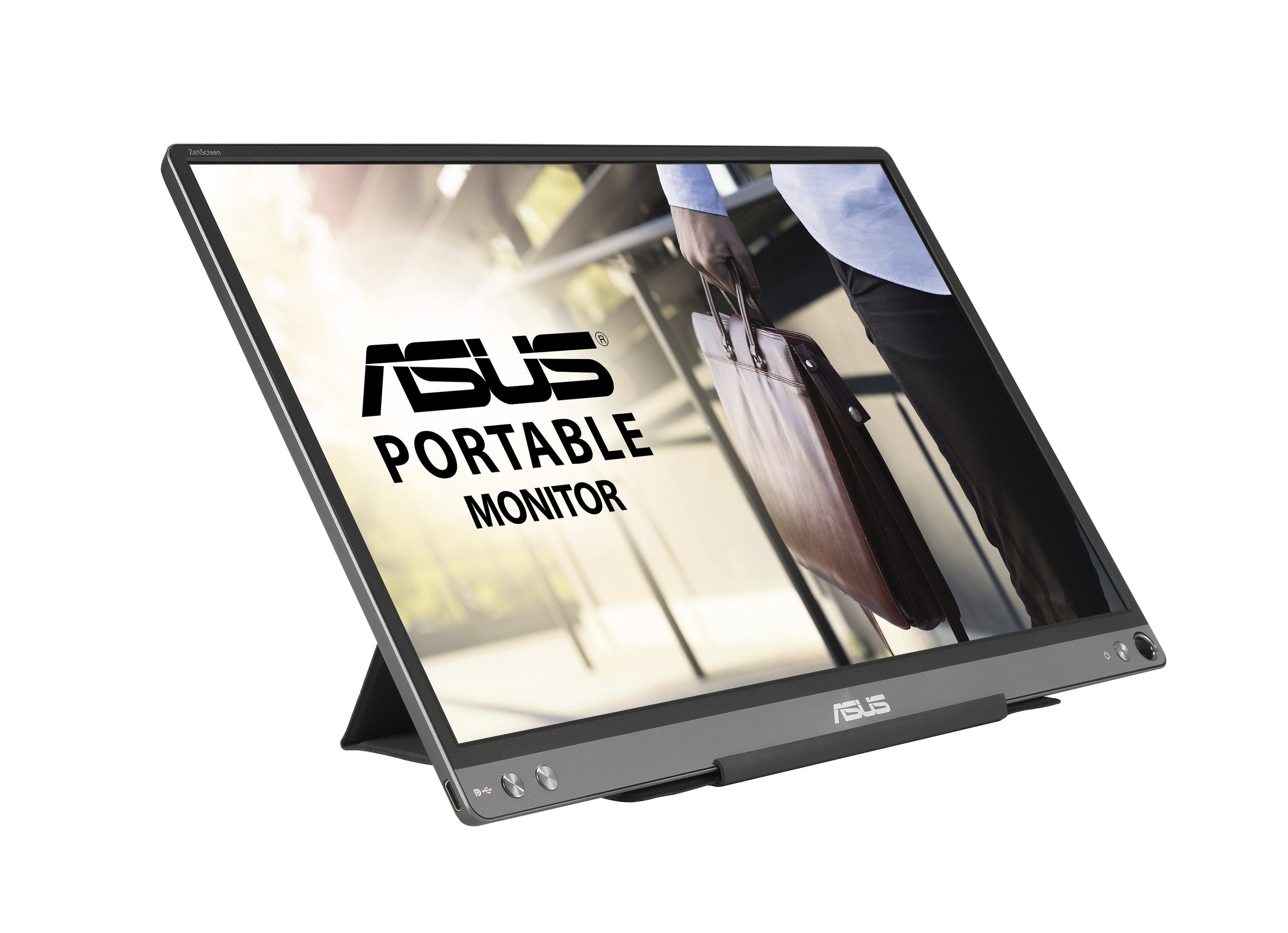 Monitor Asus Mb16Ace/15.6/1920X1080/Tr 5Ms/Usb-C/Portatil/Orientacion V Y H