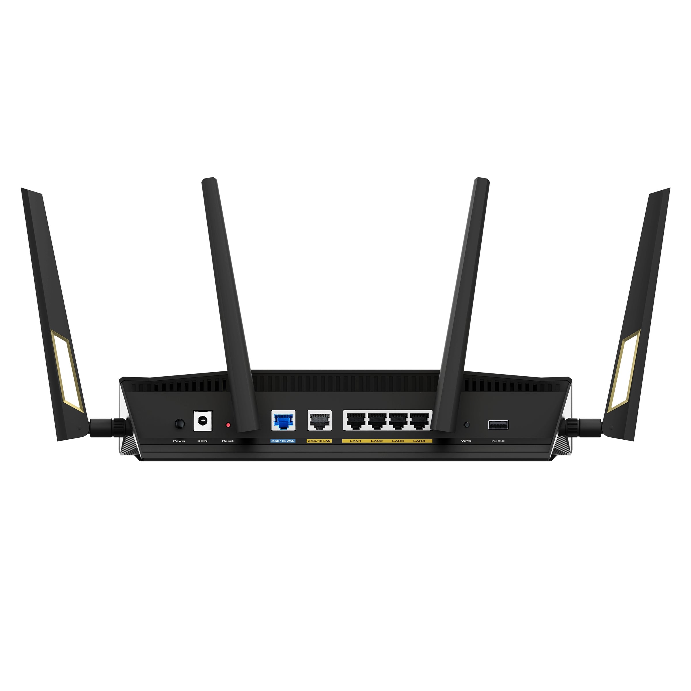 Router Gamer Asus Ax6000/1148-4804Mbps/2.4 Y 5Ghz/4X Lan Gbe/Mu-Mimo/Usb/4X Antenas Ext/Control Parental/Vpn/Aimesh/Wtfast/Wifi 6