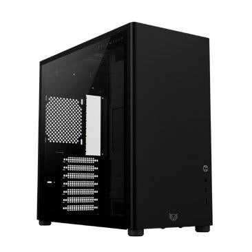 Gabinete Gamer Balam Rush Eris Jet Gm985/ Media Torre / Atx, Micro Atx, Mini Itx / Iluminacion Led / Panel Cristal Templado, Metal / Negro / Br-935661