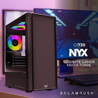 Gabinete Balam Rush Gi730 Media Torre Nyx Azender Series