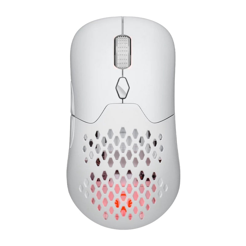 Mouse Gamer Balam Rush Speeder Perform Mg979 / Inalambrico / Alambrico - Bluetooth / 7 Botones + Scroll / Optico / 5000 Dpi Ajustables / Rgb / Carcazas Intercambiables / Blanco / Br-936859