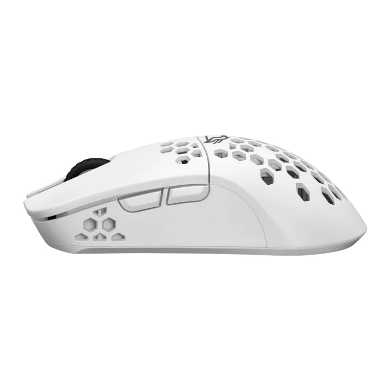 Mouse Gamer Balam Rush Speeder Light Mg969 / Inalambrico Bluetooth / Alambrico - Usb / 7 Botones + Scroll / Optico / 5000 Dpi Ajustables / Iluminacion Rgb / Blanco / Br-936873