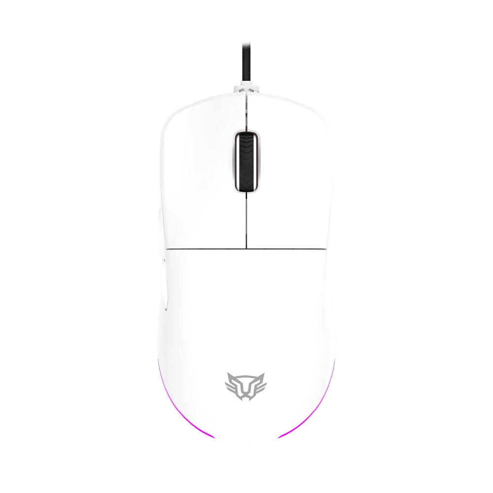 Mouse Gamer Balam Rush Speedr Evo Mg939 / Alambrico Usb / Desplazamiento Ultra Speed / 6 Botones + Scroll / Optico / 12800 Dpi Ajustables / Rgb / Caratulas Intercambiables / Blanco / Br-936897