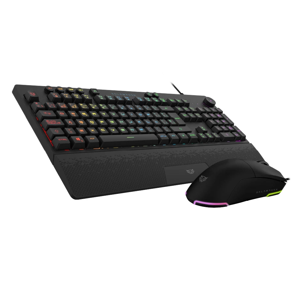 Combo Balam Rush Ktm777 Mouse/Teclado Rgb/Anti-Ghosting/Negro (Br-936903)