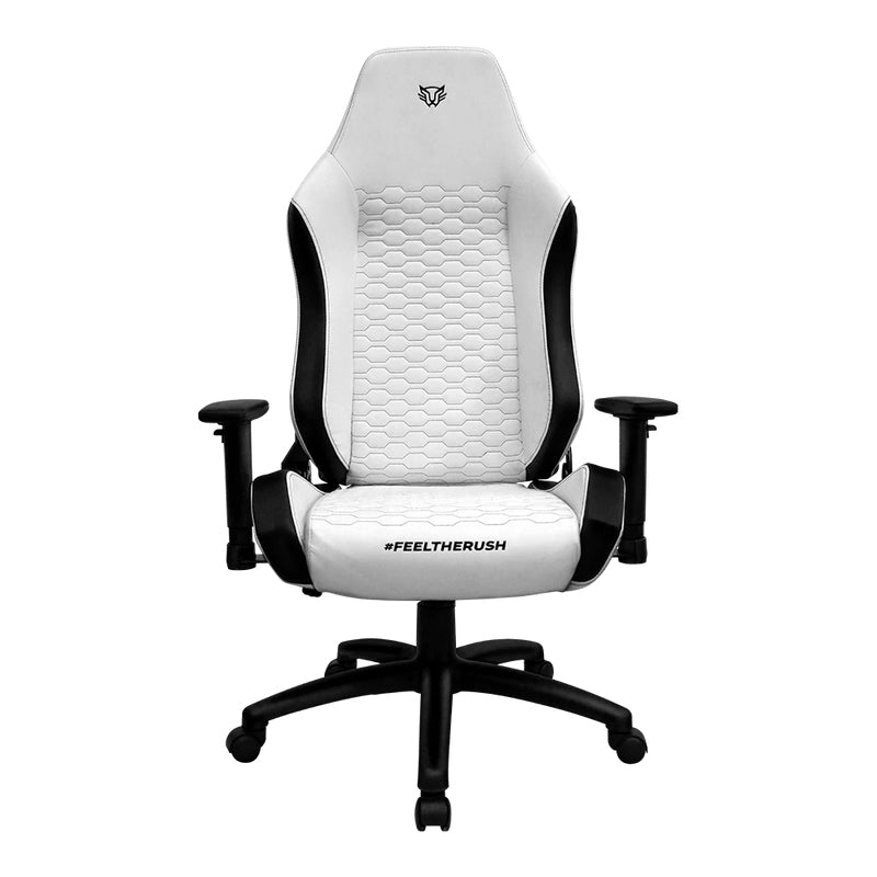 Silla Gamer Balam Rush Thunder Neat / Espuma De Alta Densidad / Inclinacion 180 Grados / Mecanismo De Mariposa / Reposabrazos 2 D / Piston Clase 3 / Hasta 120 Kg Blanco / Ac-11897