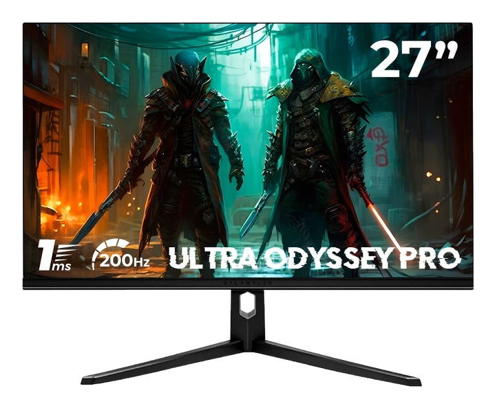 Monitor Gamer Balam Rush Ultra Odyssey Pro Mgp27P / 27 Pul / Plano / 200 Hz / Full Hd / 1 Ms / Joystick De Navegacion / Dp, Hdmi, Audio Out, Dc / Vesa / 3 Años De Garantia / Negro / Br-938624