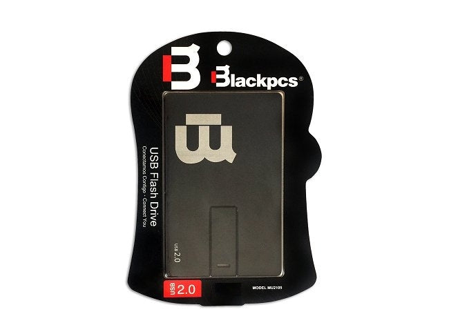 Memoria Flash Usb Blackpcs 2105 32Gb Negro Tarjeta Metalica (Mu2105Bl-