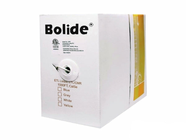 Cable De Red Bolide Bp0033/Cat5E/Cmr-White 305 M Blanco 100% Cobre