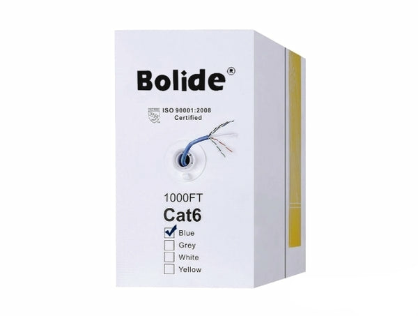 Cable De Red Bolide BP0033/CAT6-Blue Cable De Red Bolide BP0033/CAT6-Blue 305 M Azul Interior Cat6 CCAM - BOLIDE