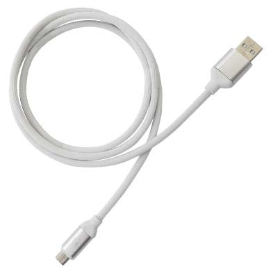 Cable Usb 2.0 A Micro Brobotix 161208B Color Blanco