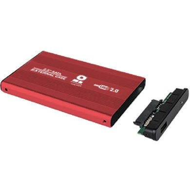 Gabinete 2.5 Sata Usb Brobotix V2.0 Rojo