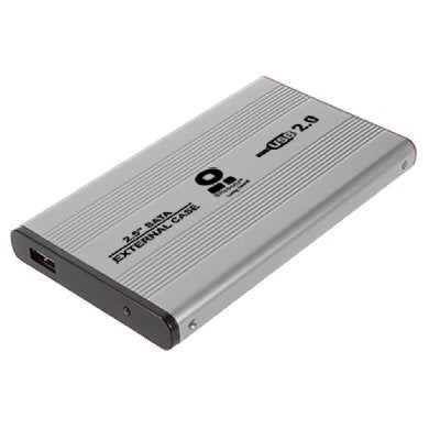 Gabinete 2.5 Inc Sata Usb V2.0 Plata Brobotix