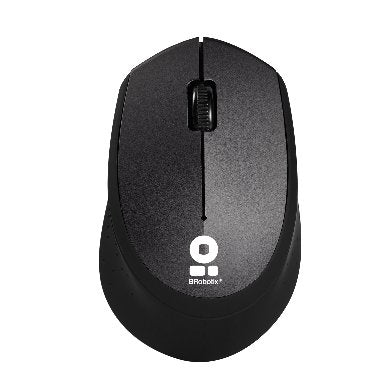 Mouse Brobotix 6000762 Inalámbrico 1000 Dpi Óptico Negro