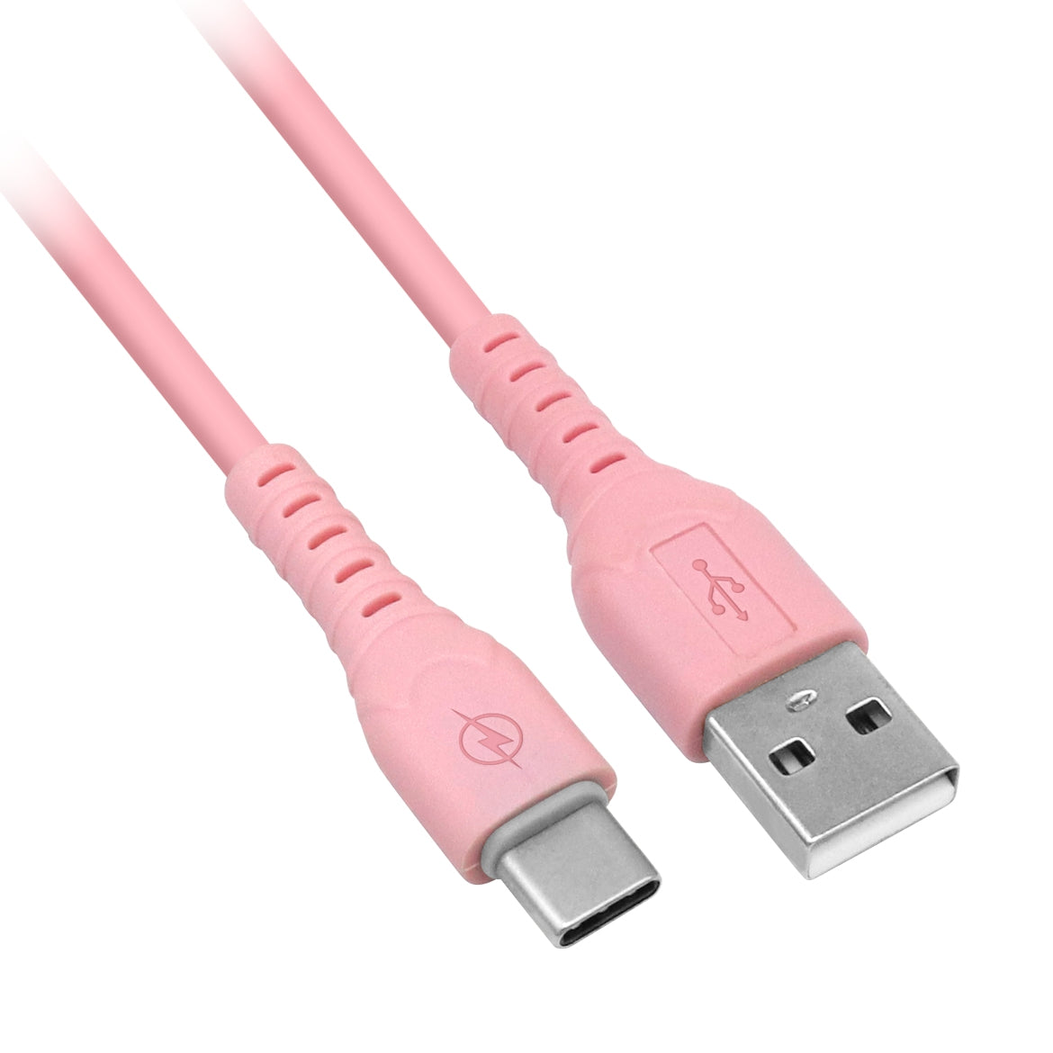 Cable Carga Rpida Usb V3.0 Tipo C Pvc 1M Rosa