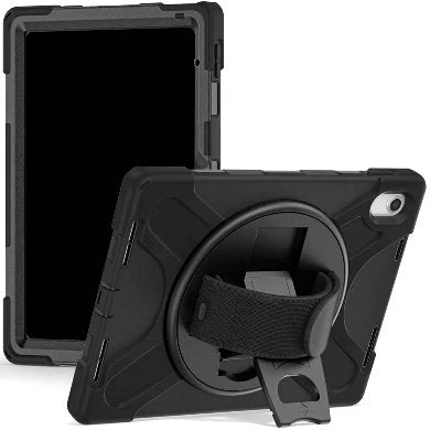 Funda Ipad Brobotix 6005231 Protector C/Correa Uso Rudo Giro 360º P/Ipad 10.9 10Ma Generación C/Mica