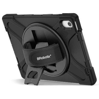 Funda Ipad Brobotix 6005231 Protector C/Correa Uso Rudo Giro 360º P/Ipad 10.9 10Ma Generación C/Mica