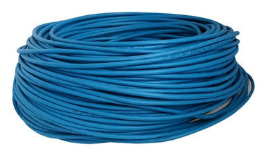 Bobina Cat6 Para Interiores Cca Utp Azul 100 Metros