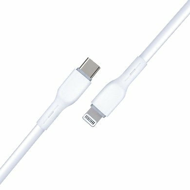 Fastcharge Cable Usb V3.0 Tipo C-Lightning 1 M Blanco