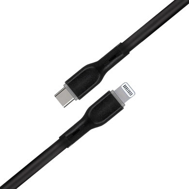 Fastcharge Cable Usb V3.0 Tipo C-Lightning Negro 1 M