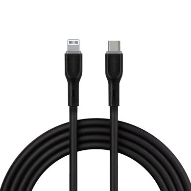 Fastcharge Cable Usb V3.0 Tipo C-Lightning Negro 1 M